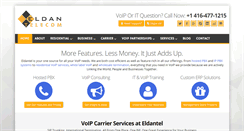 Desktop Screenshot of eldantel.com