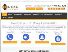 Tablet Screenshot of eldantel.com